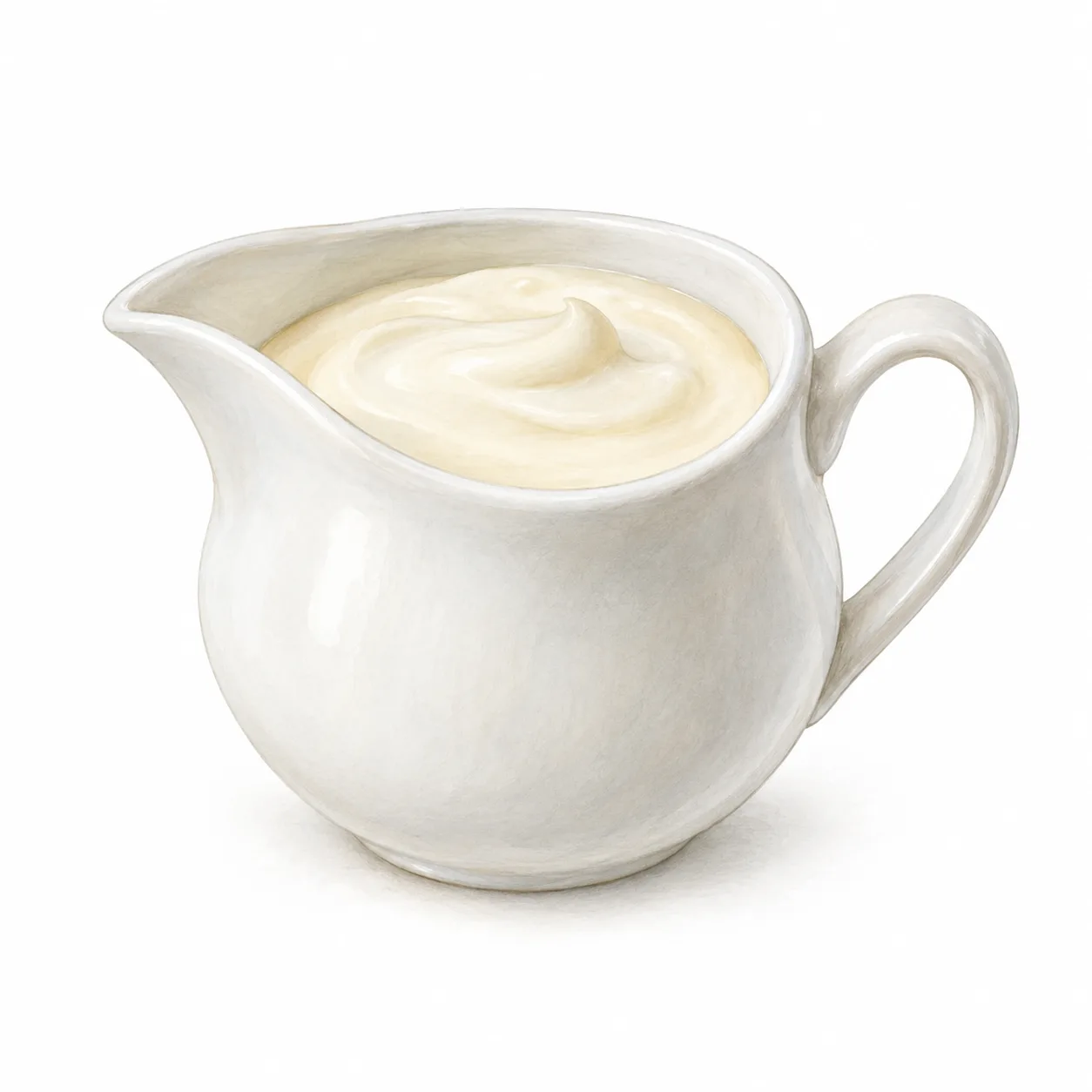 white sauce