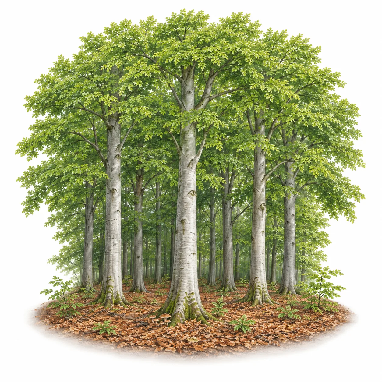 bosque de hayas