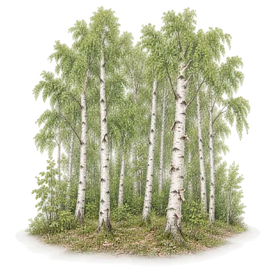 birch forest