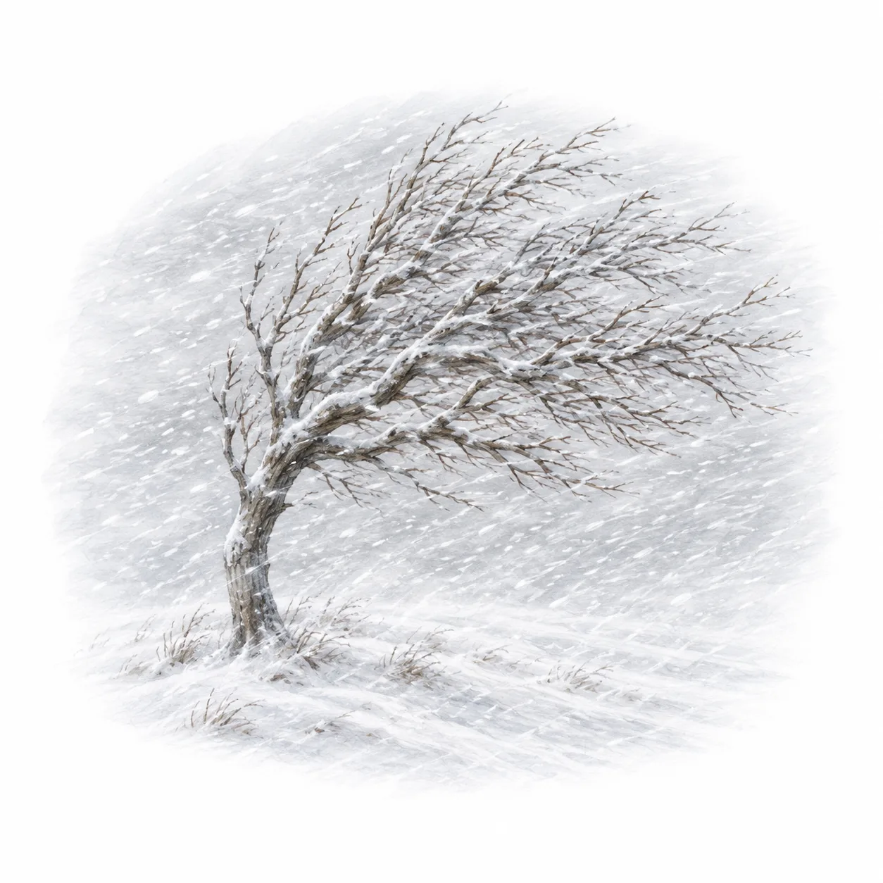 tormenta de nieve