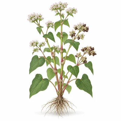 buckwheat plant