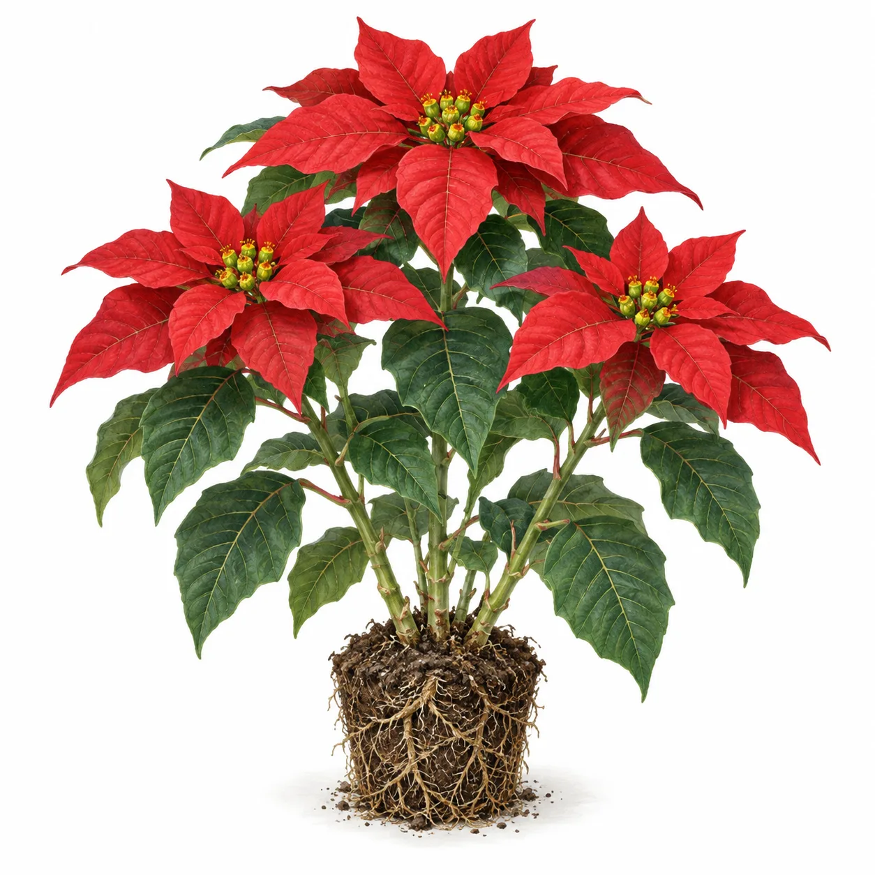 Christmas star plant