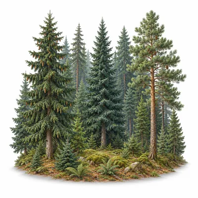 coniferous forest