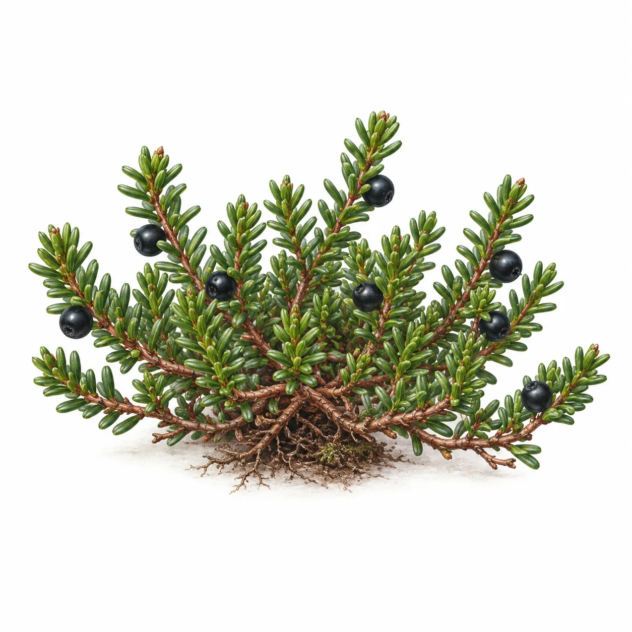crowberry shrub