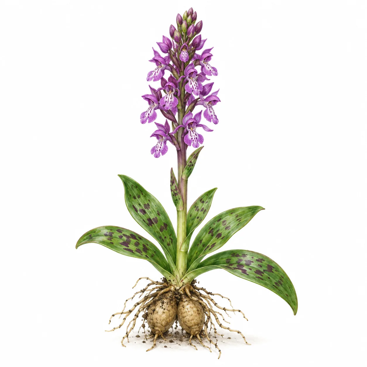 early purple orchid