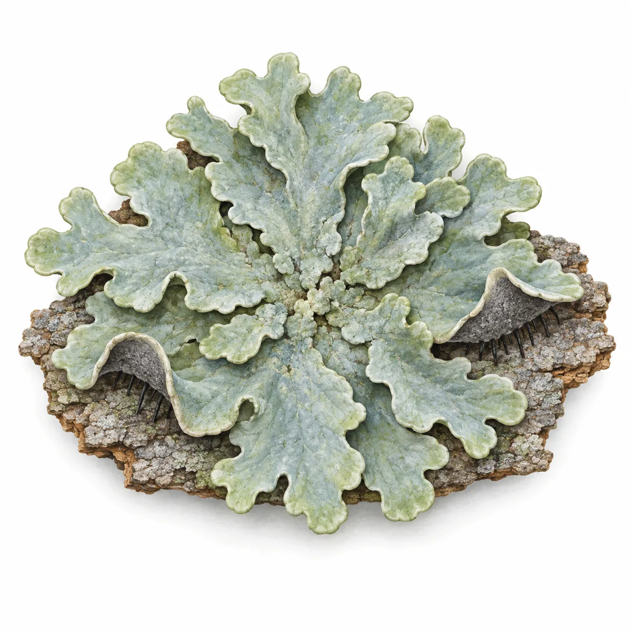 foliose lichen