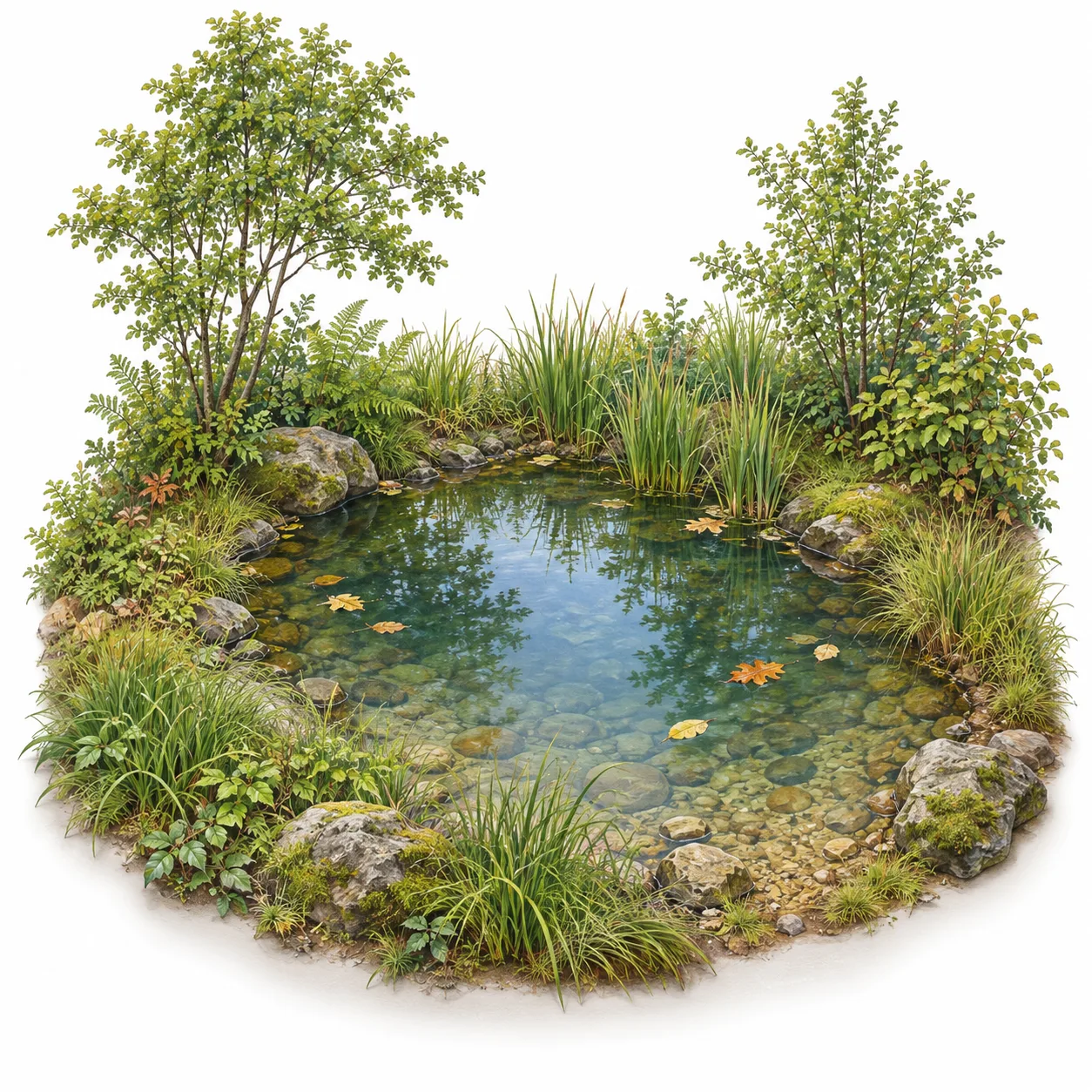 poza de agua dulce