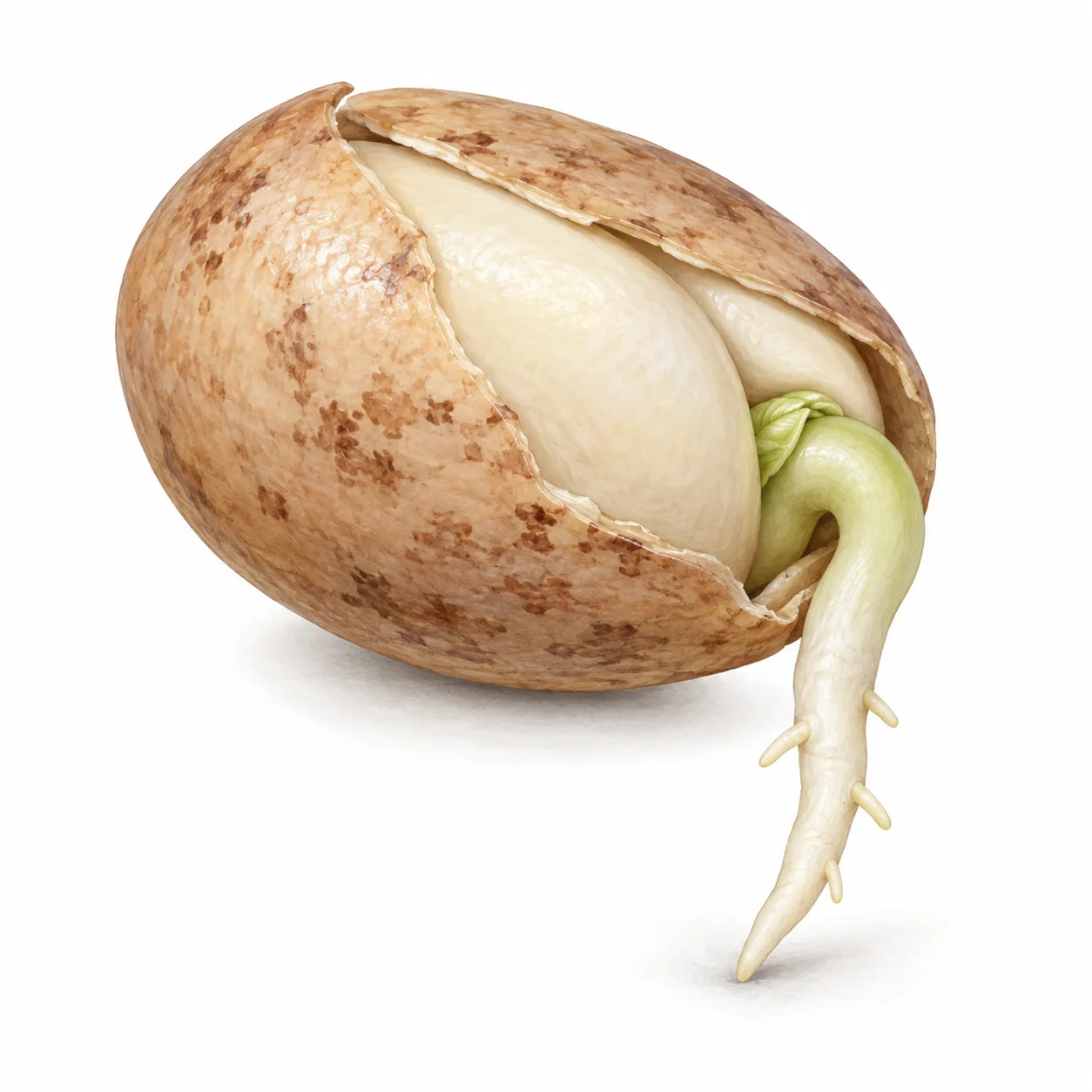 graine en germination