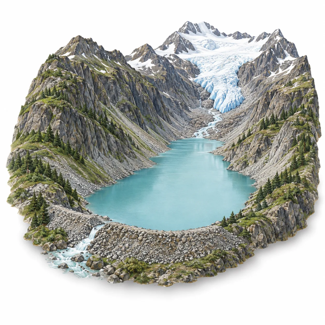 glacial lake