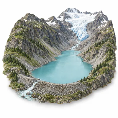 glacial lake