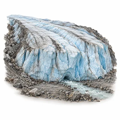 glacier snout