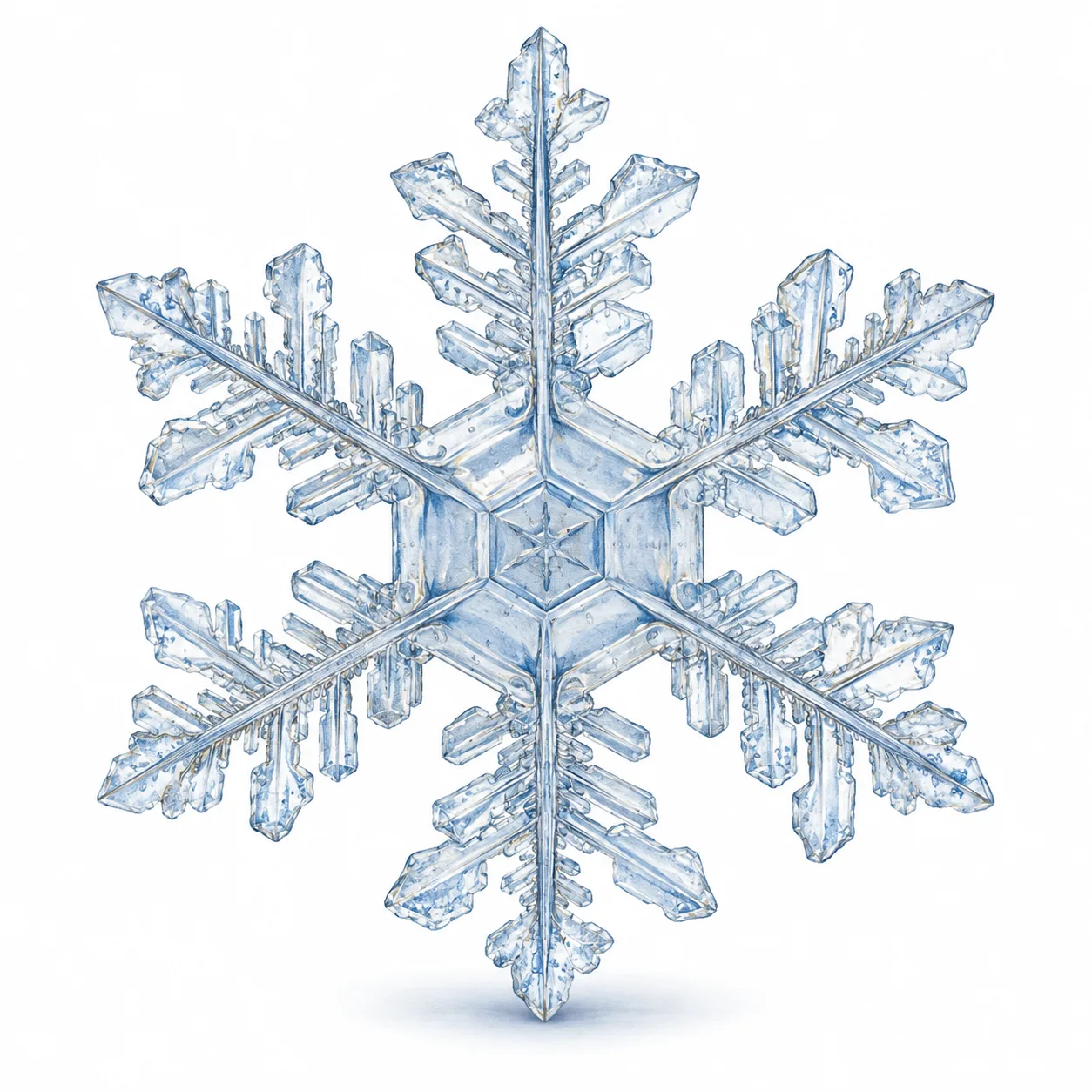 cristal de hielo