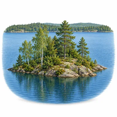 lake island