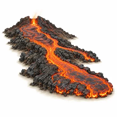 flujo de lava