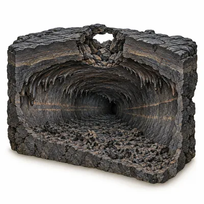 tubo de lava