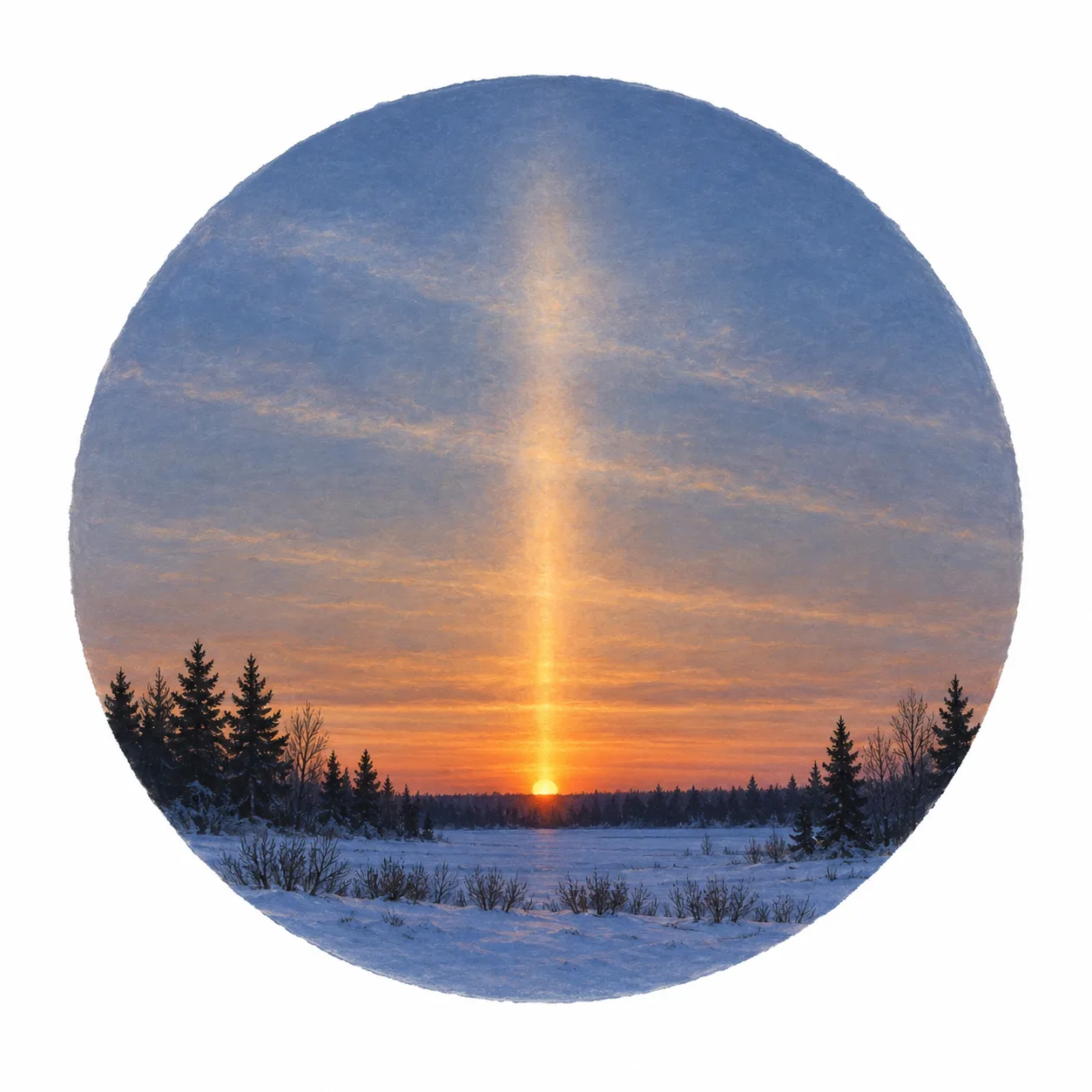 light pillar