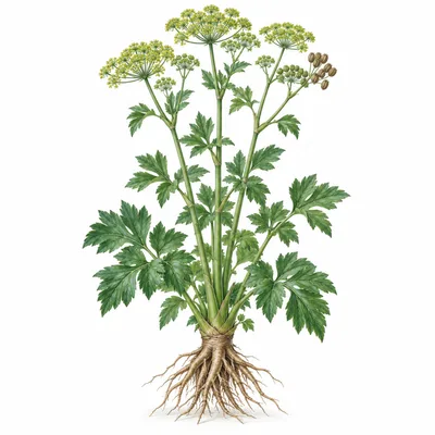 lovage plant