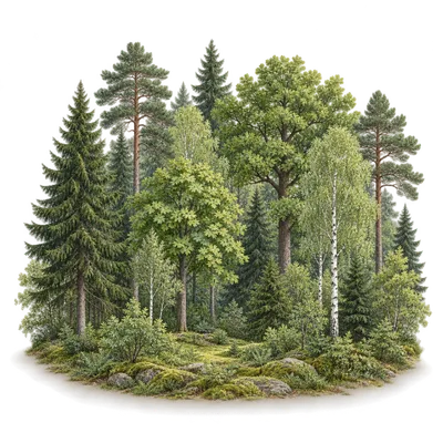 mixed forest