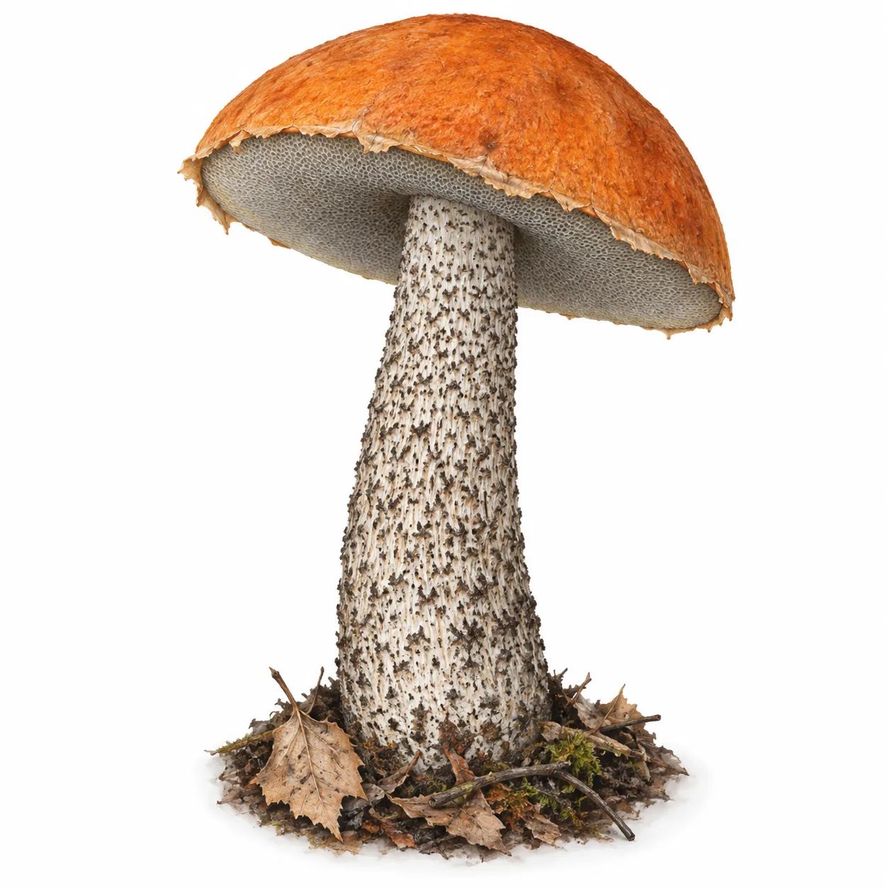 orange birch bolete
