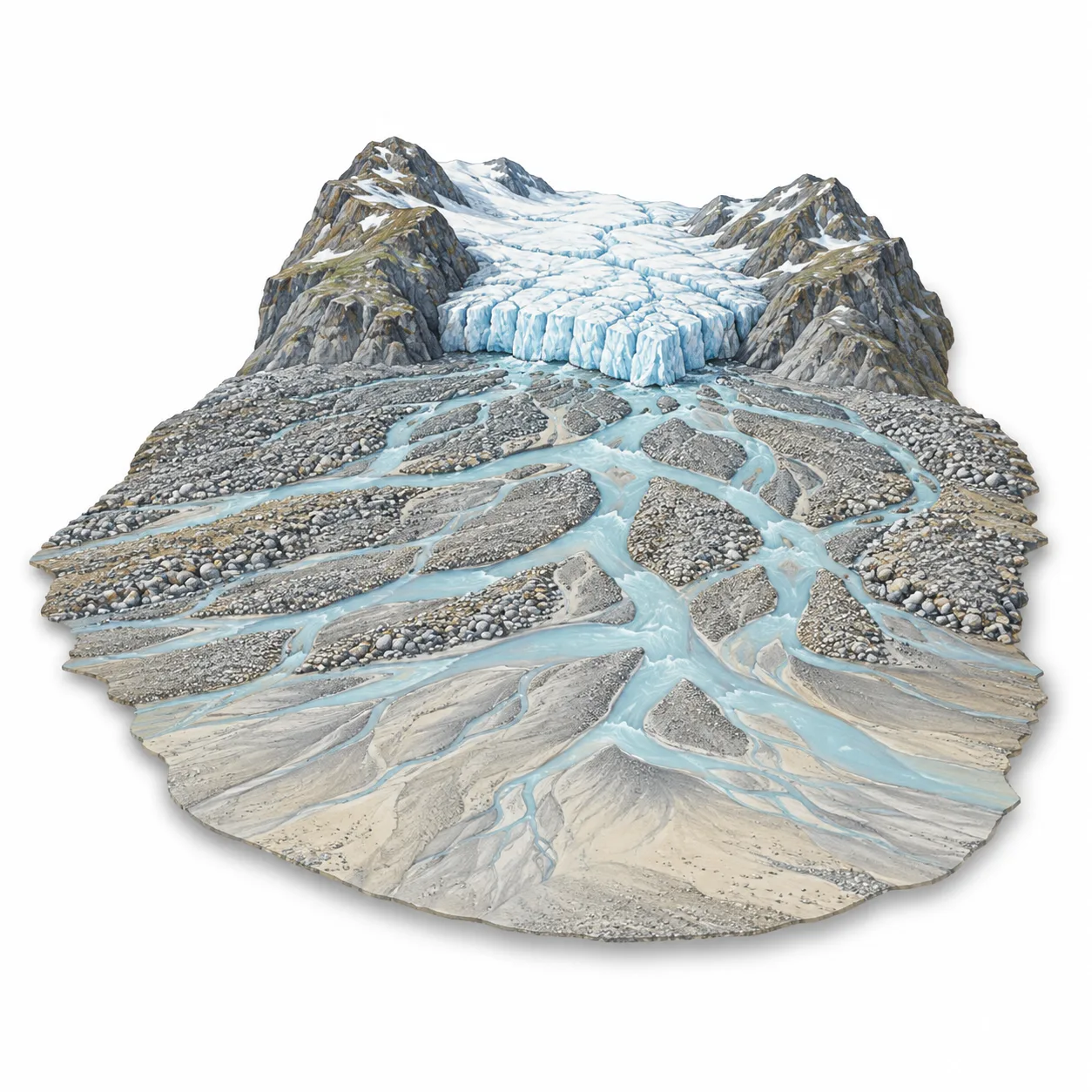 llanura fluvioglacial