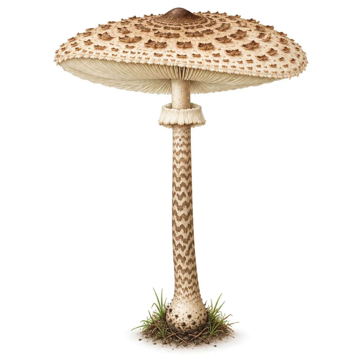 parasol mushroom