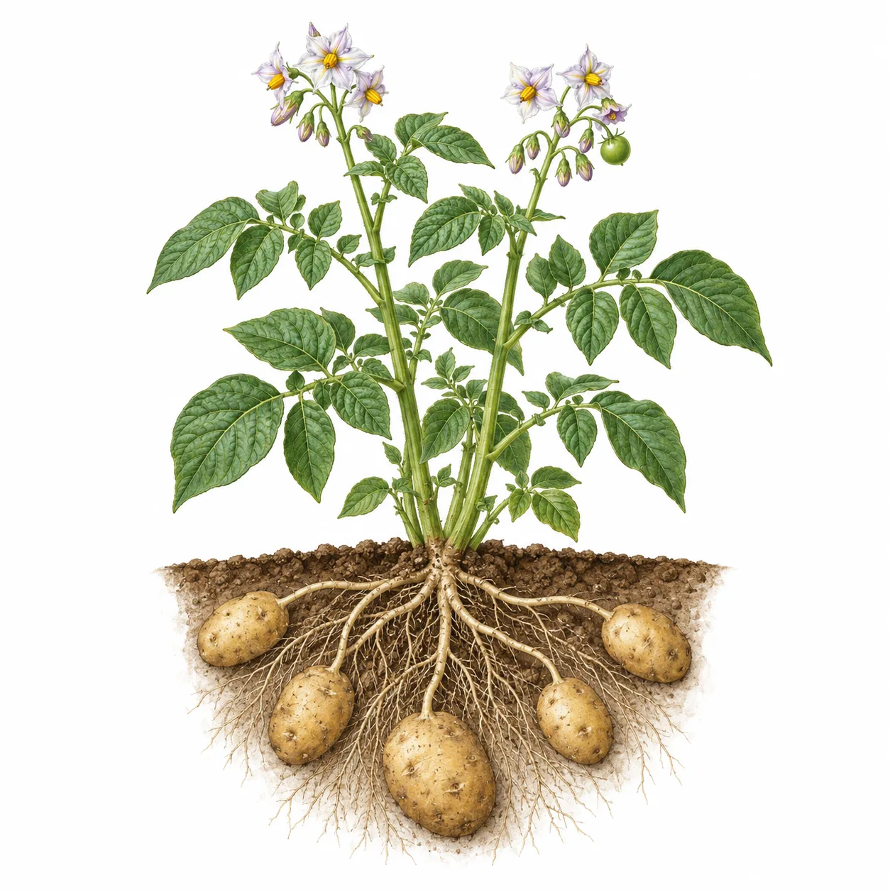 planta de papa