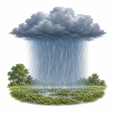 Regenvorhang