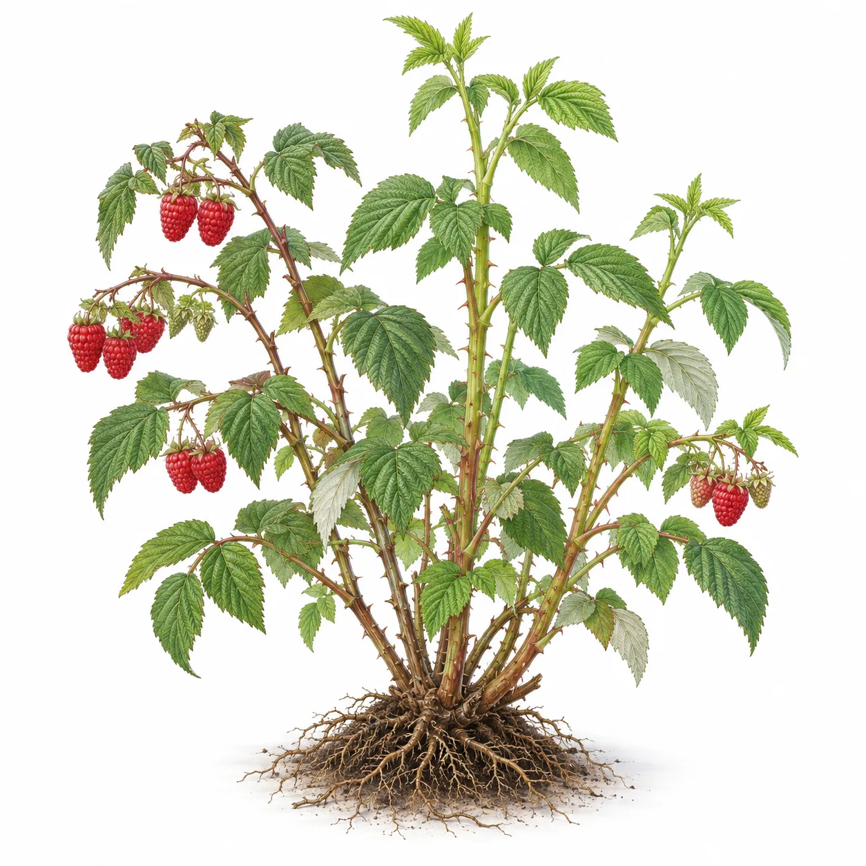 raspberry bush