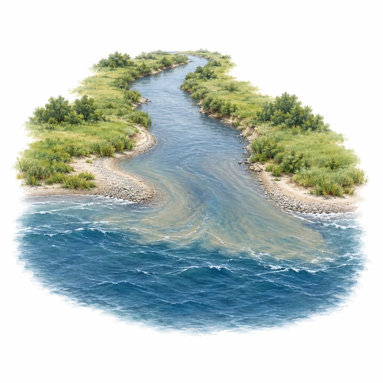 river mouth
