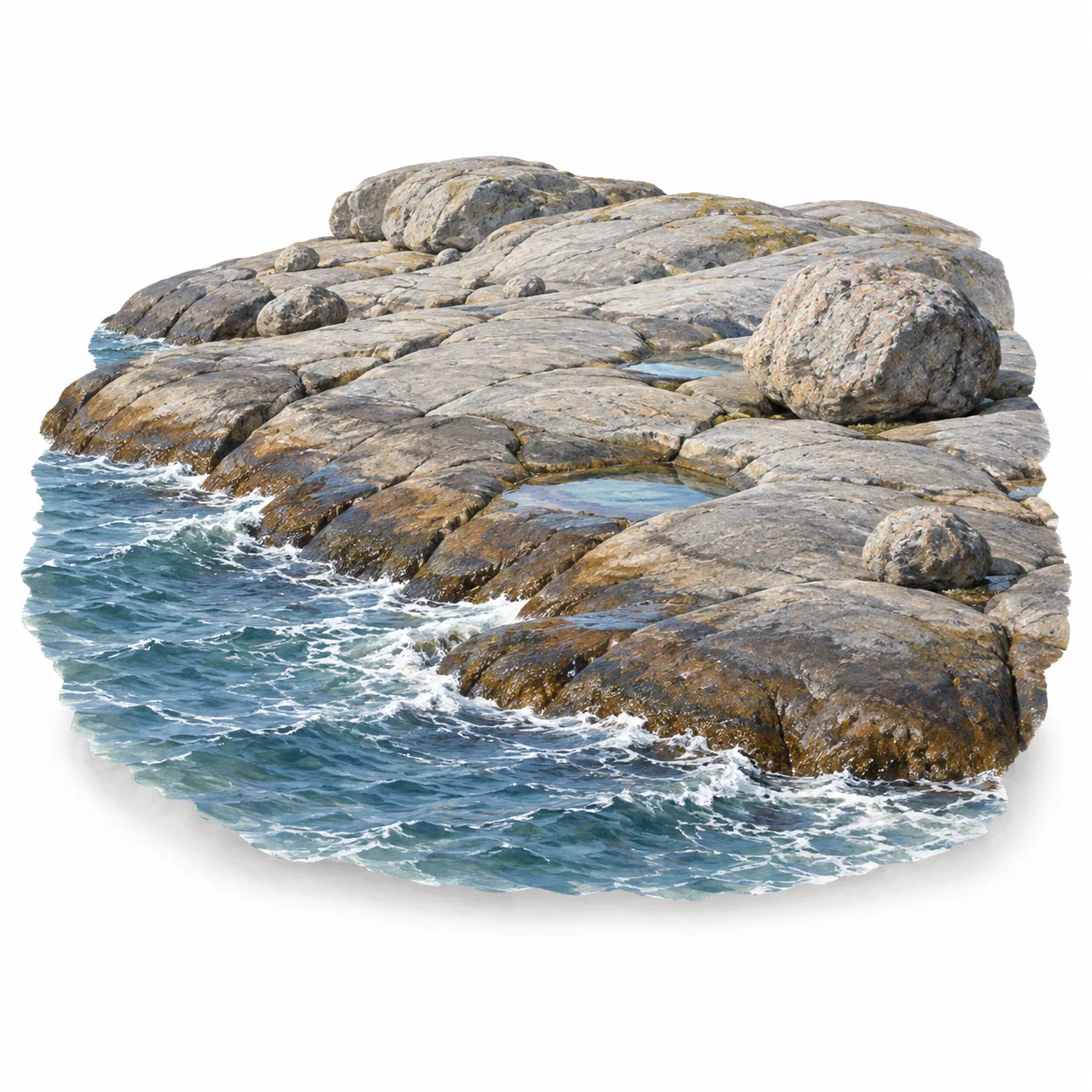 rocky shore
