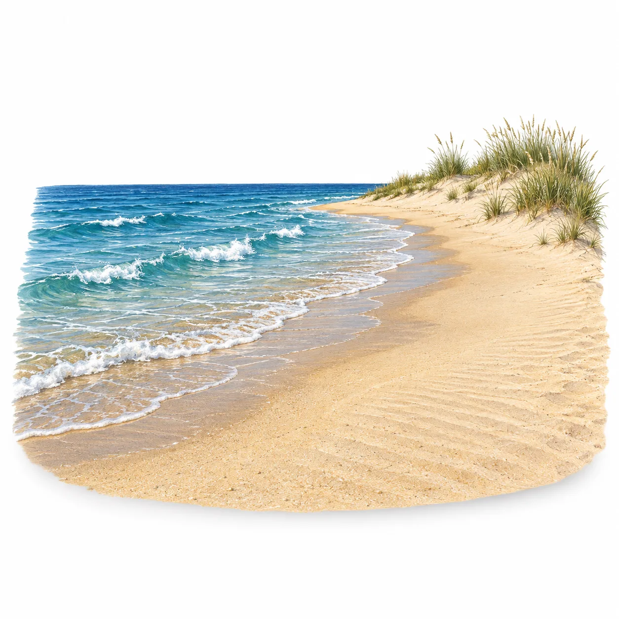 plage de sable