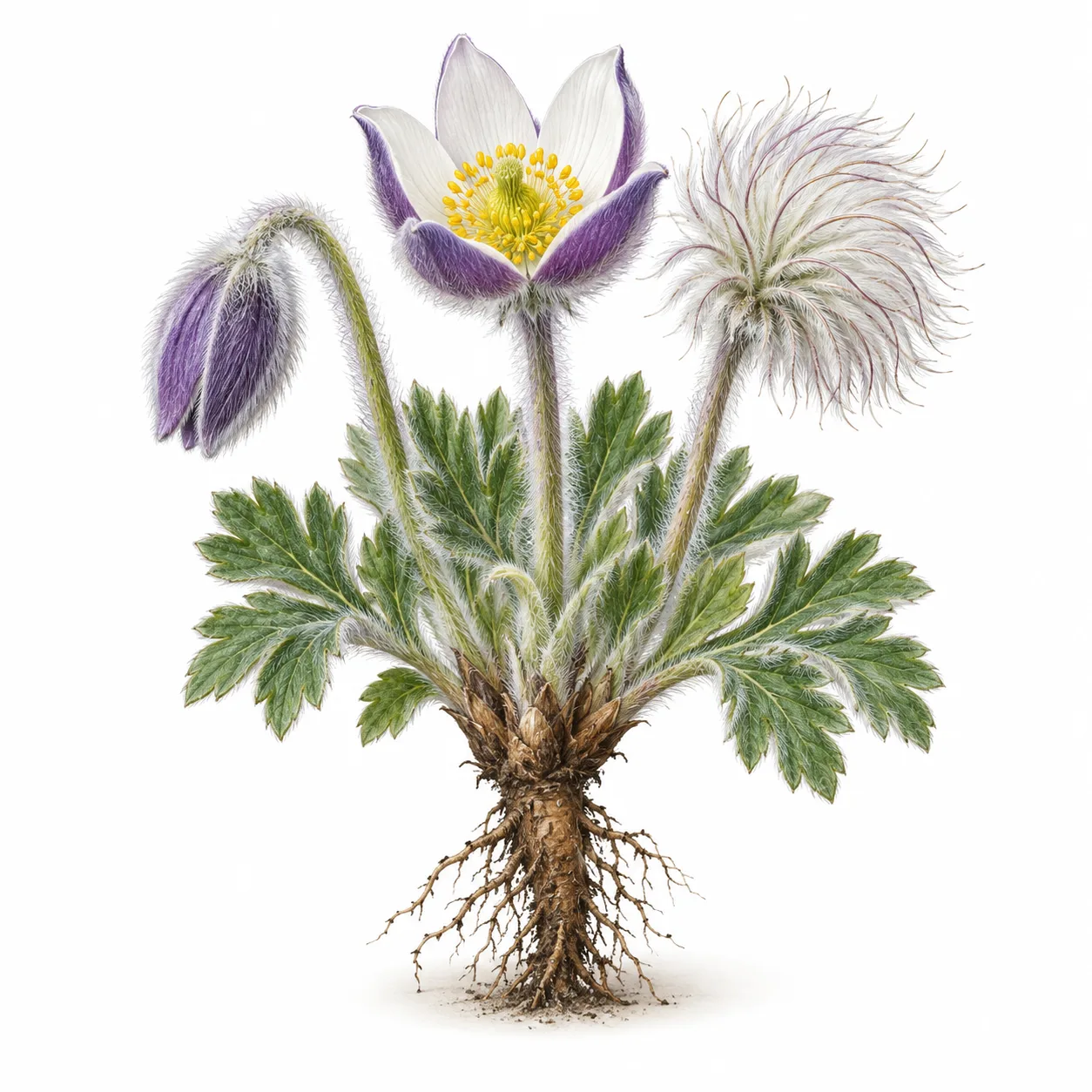 spring pasqueflower