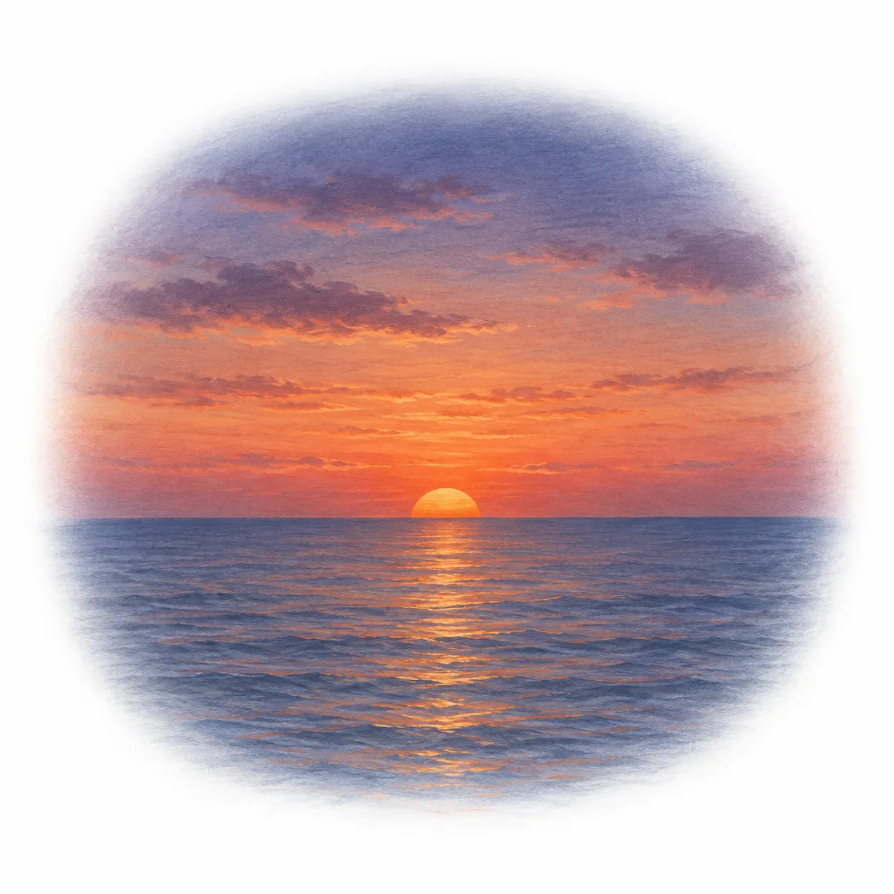 puesta de sol