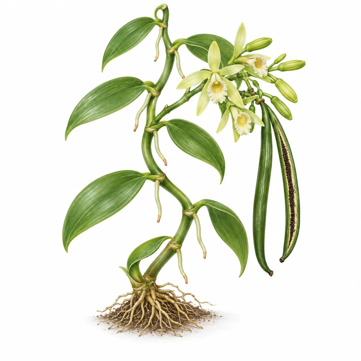 orquídea vainilla