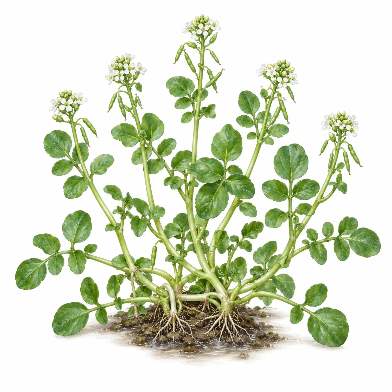 watercress plant
