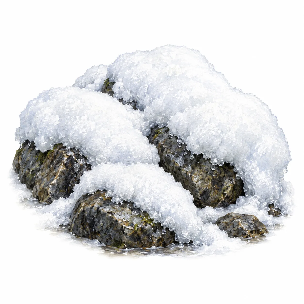 våt snø