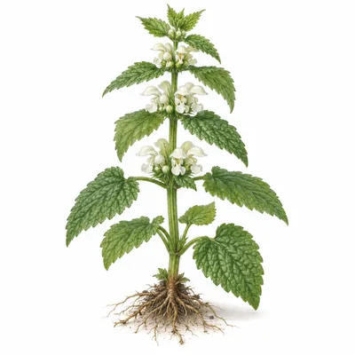 white dead-nettle
