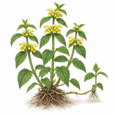 yellow archangel