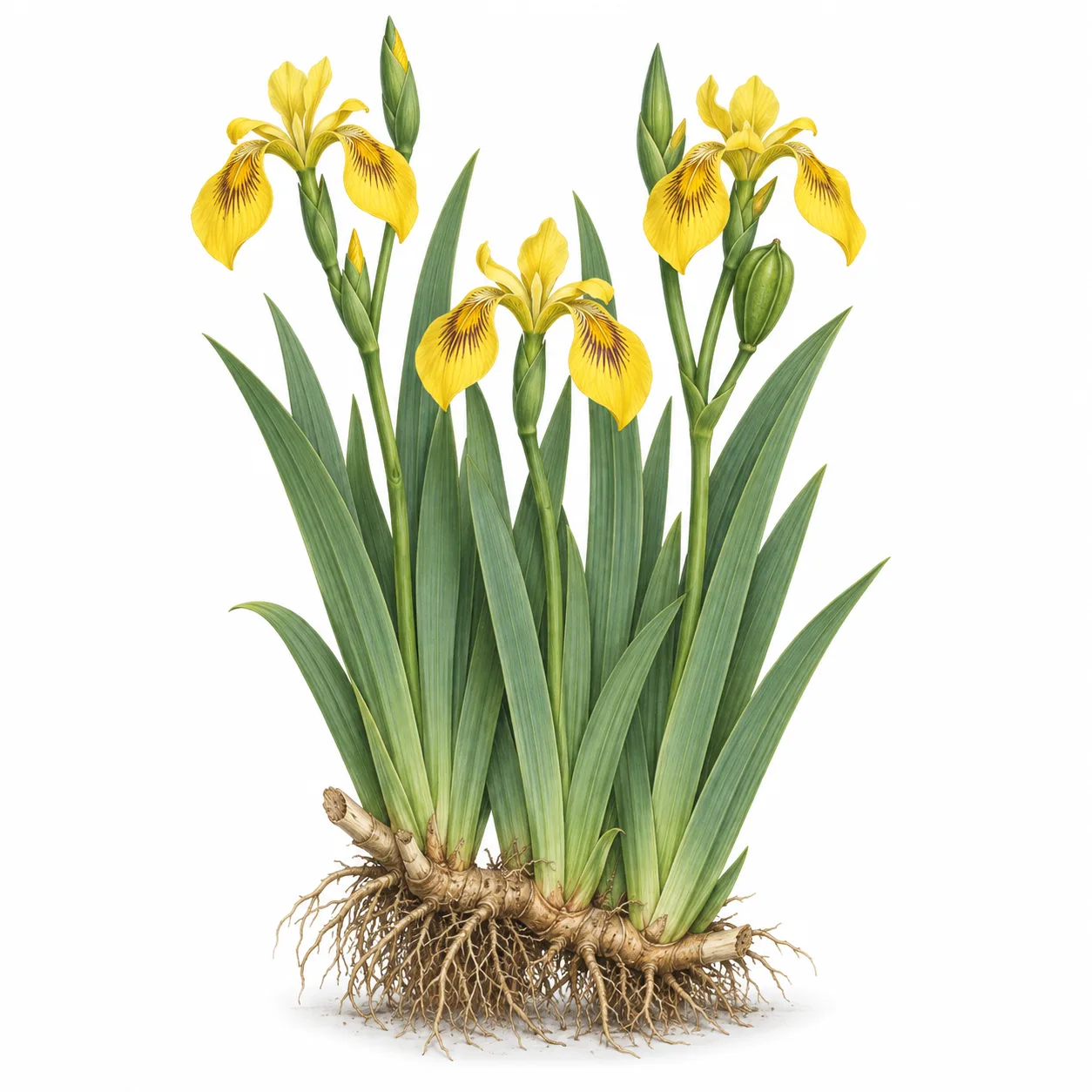 yellow flag iris