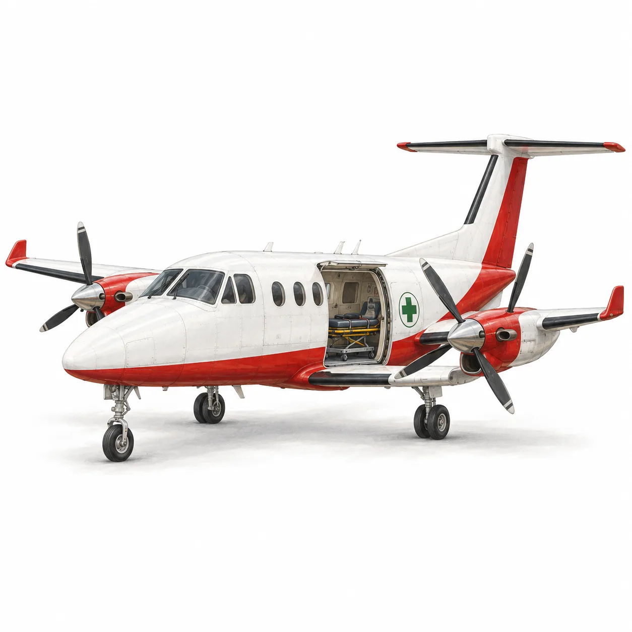 air ambulance aeroplane