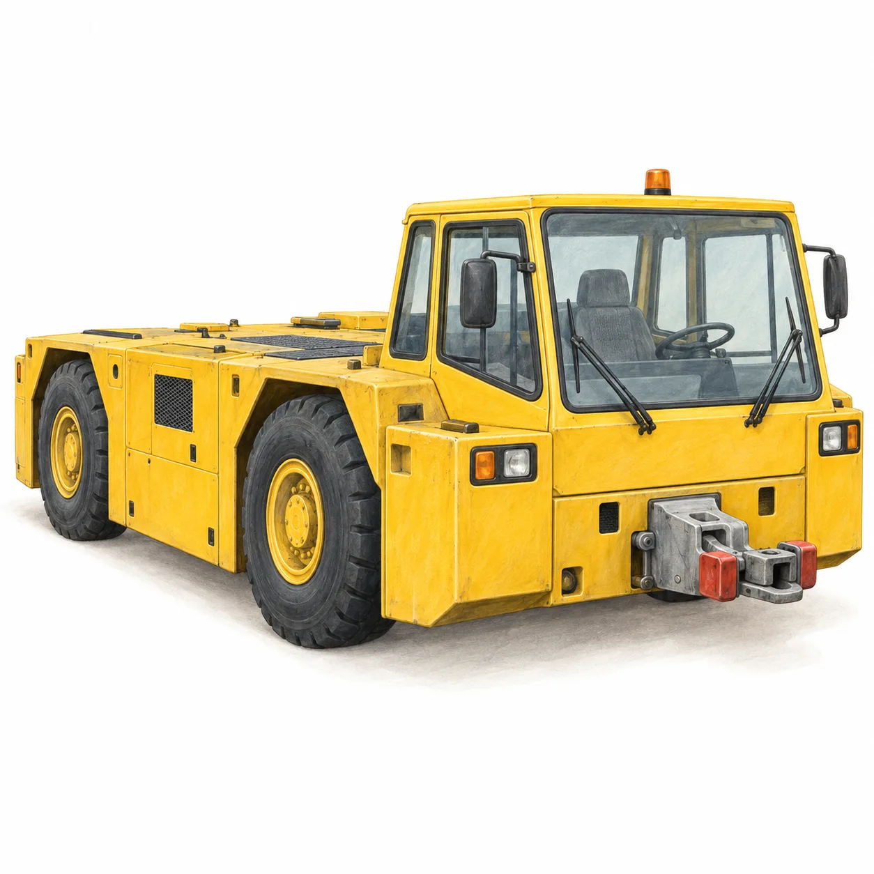 aircraft pushback tug