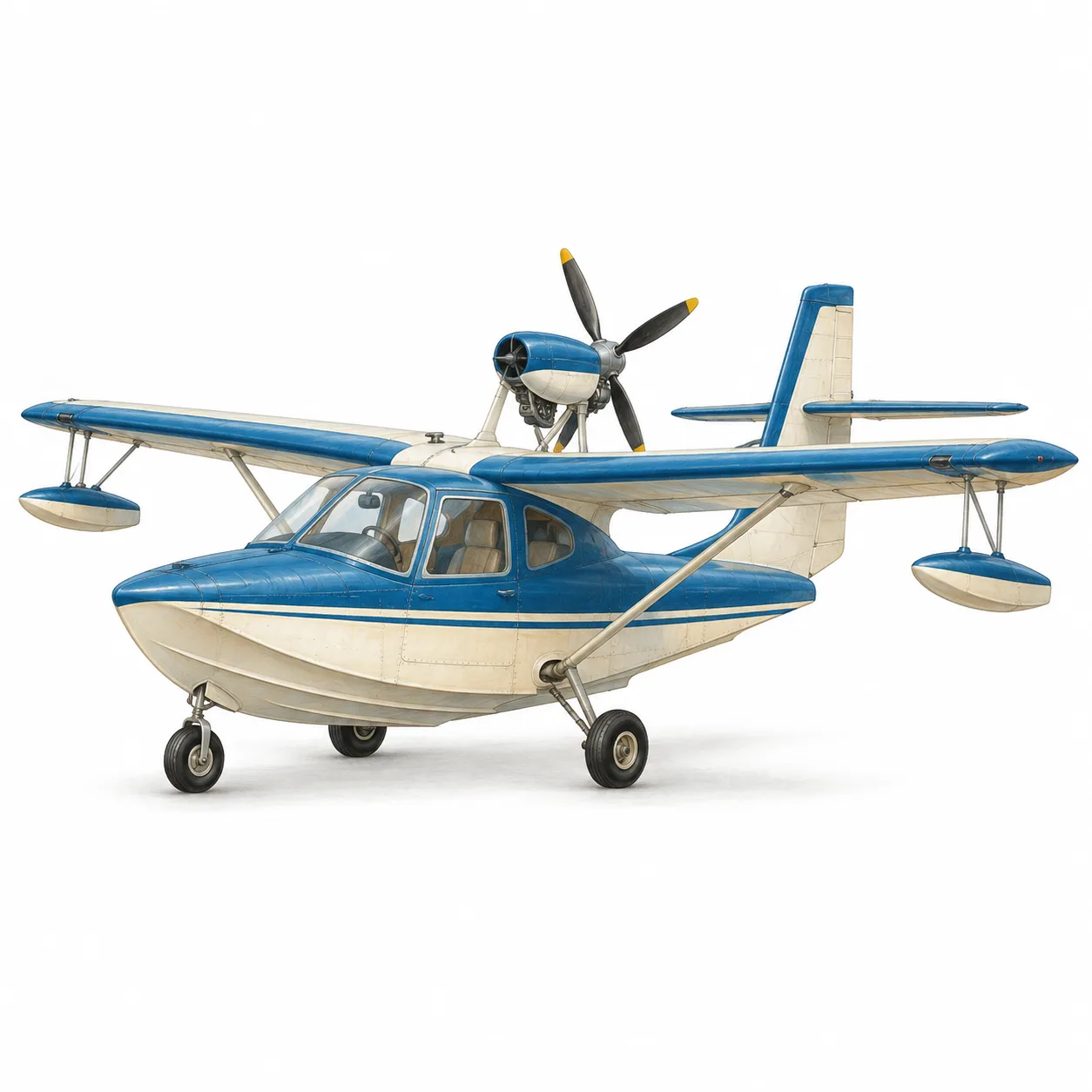 amphibious aeroplane