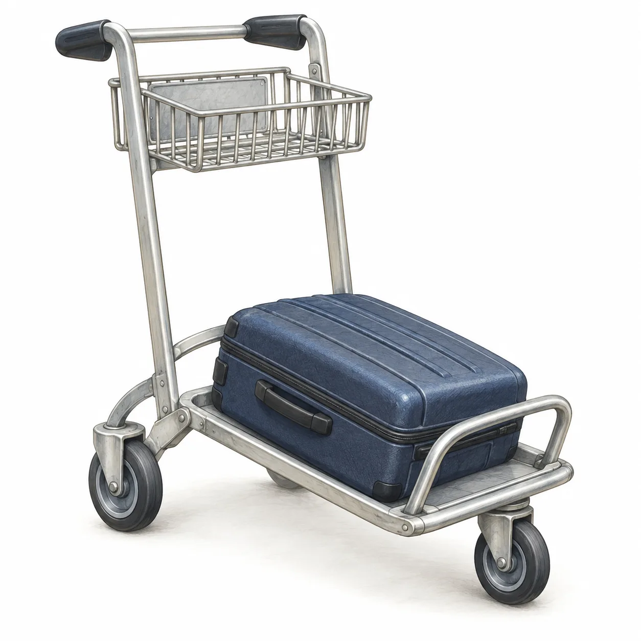 baggage trolley