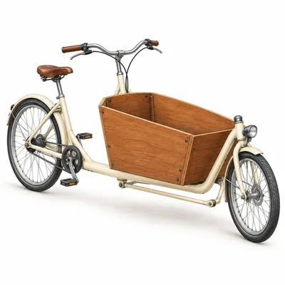 front-loading cargo bicycle
