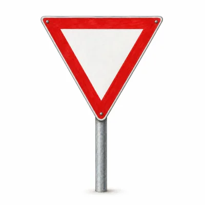 give way sign