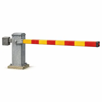 level crossing barrier