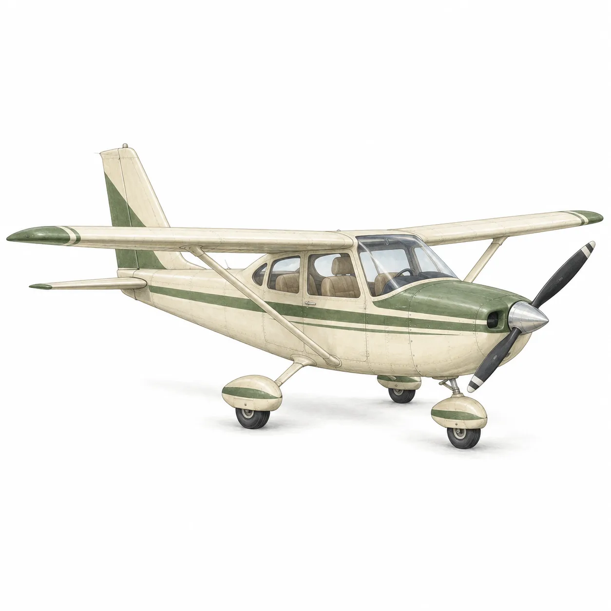 light aeroplane