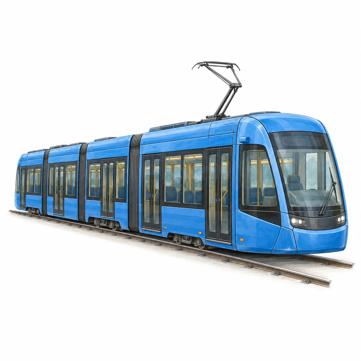 tramway à plancher surbaissé
