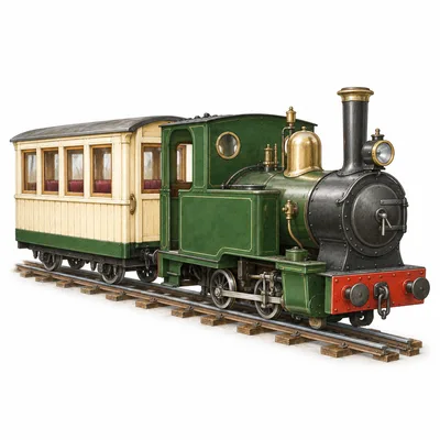 narrow-gauge train