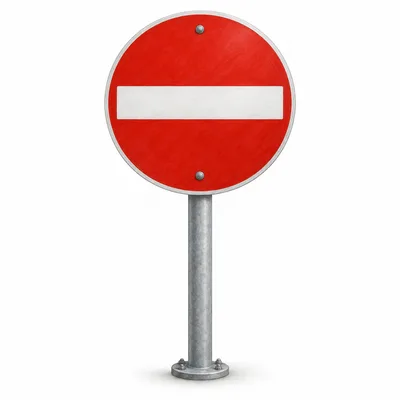 no entry sign